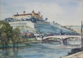 Theodor Dreher, Festung in Würzburg