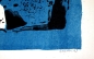 Preview: Oskar Koller (1925-2004), Abstract composition on a blue background, 1963