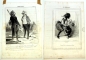 Preview: Honore Daumier, Sammlung von 12 Lithografien (Teilweise aus LE CHARIVARI)