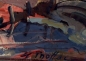 Preview: Landschaft mit Booten und Häusern, sign. Troffac