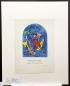 Preview: Marc Chagall, Jerusalemer Fenster /Drucker Mourlot, A. Sauret Paris 1962, Beidseitig