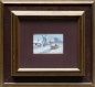 Preview: György Németh (Németh György), Horse-drawn carriage in winter landscape