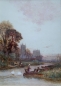 Preview: Walter Stuart Lloyd, Flußlandschaft England mit Kathedrale