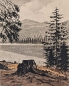 Preview: Emil Scheidig, Lake Arber with Mount Arber