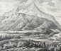 Preview: Unbekannt, Der Watzmann bei Berchtesgaden von der Villa Mauerbichl
