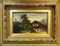 Preview: Friedrich Carl Mayer, Picknick vor einem Bauerngehöft