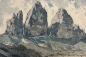 Preview: Hans FIGURA, Die drei Zinnen in den Dolomiten