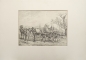 Preview: Johann Adam Klein, Sächsisches Fuhrwerk im Mittelgrund Fürth, im Hintergrund Nürnberg