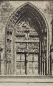 Preview: Eduard Schotte, Main portal of St. Lawrence Church