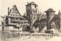 Preview: Eduard Schotte, Weinstadel mit Wasserturm und Henkersteg Nürnberg