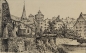 Preview: Eduard Schotte, Nürnberg, Kettensteg rechte Pferdeschwemme