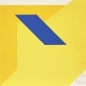 Preview: Georg Karl Pfahler, Geometric composition in blue and yellow