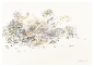 Preview: Oskar Koller, Aquarell Gepunktet Darstellung