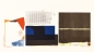 Preview: Oskar Koller, Abstrakte bunte und schwarze Formen