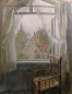Preview: Ernst Pflaumer, Blick aus dem Fenster zum Nachbarhaus