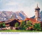 Preview: Karl Seubert, Garmisch Partenkirchen, Farchant mit Wetterstein