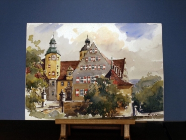 Adolf Kroner, Hersbruck Schloss - "Zauberhaftes Franken"