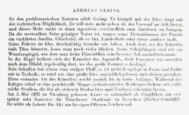 Gering, Andreas (1892-1957), liegender weiblicher Akt