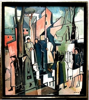 Otto Mack (1897-1964), Personen in der Stadt