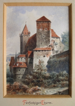 Friedrich Georg Trost, Nine Nuremberg City Views