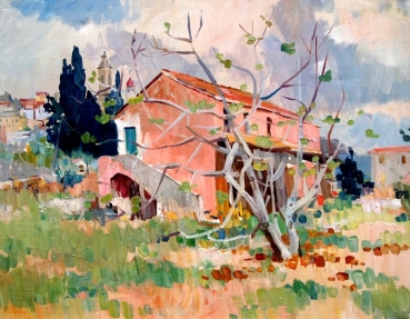 Reinhold Pallas, Italian Farmhouse