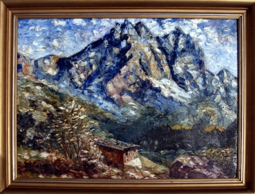 Gebirgslandschaft um 1930