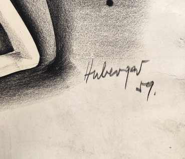 Tugomir Huberger, Zwei Frauen mit einem Wächter