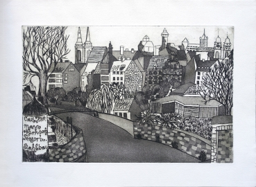 Brigitta Heyduck,  The Pegnitz River in Nuremberg