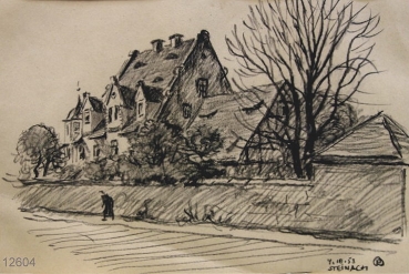Bina, Peter (1888-1969), Steinach, Zeichnung