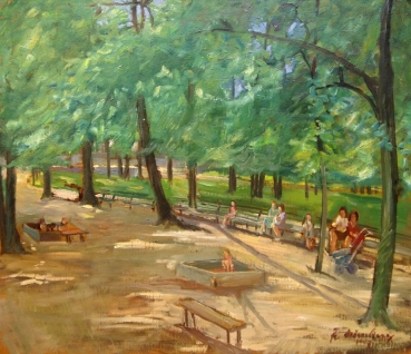 Fritz Mönckert, Im Stadtpark (Nürnberg oder Fürth)