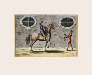 Peter Troschel, Reitschule Kupferstich