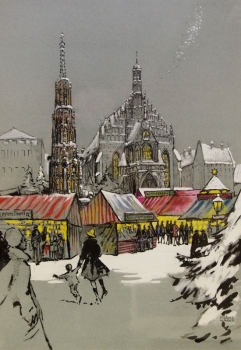 Franz Krauss, Nürnberger Christkindelsmarkt