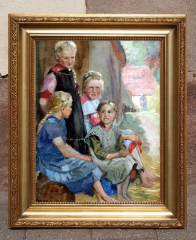 Friedrich Georg Trost (zugeschrieben), Mädchen