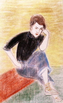 Gudrun Kunstmann, Die nachdenkliche Frau