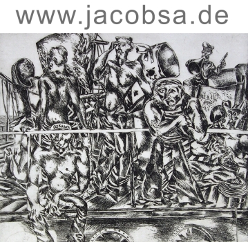 Heinz Zander, sailors from the ship Oskawa