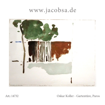 Oskar Koller, Garden Door Paros