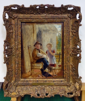William Hemsley, children with newborn