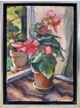 W. Hartung, Still life with flowers