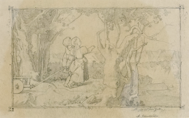 Anton Bernreiter, Walk through the forest