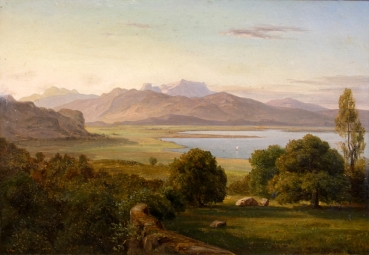 Wilhelm Xylander, Bayrische Voralpenlandschaft