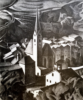Alexander Kanoldt, Church of the Holy Sepulcher 1922