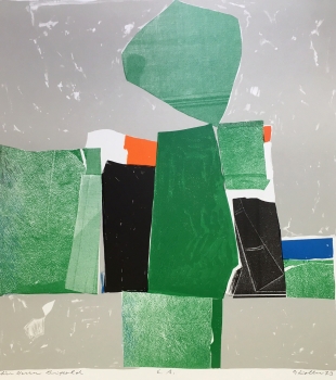 Oskar Koller, Komposition Garten