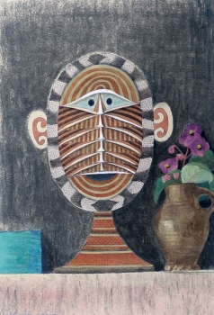 Willi Hertlein, Afrikanische Maske