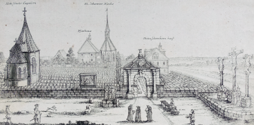 Johann Alexander Boener, St. Johannis cemetery from the east