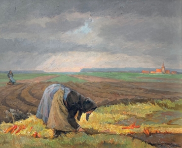 Hans Oertle, Bäuerinnen im Knoblauchsland