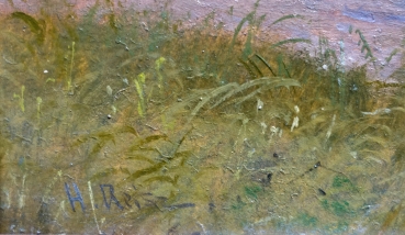 Hermann Reisz, Hirtenreiter in der Puszta