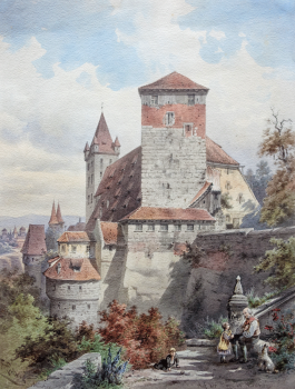 Friedrich Perlberg, Auf der Burg in Nürnberg