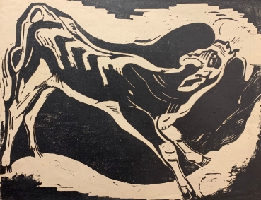 Erich Kohout, Saugendes Kalb