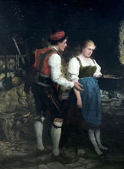 Ferdinand Leeke, South Tyrolean Couple