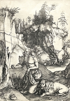 Albrecht Dürer, Heiliger Hieronymus in der Wüste